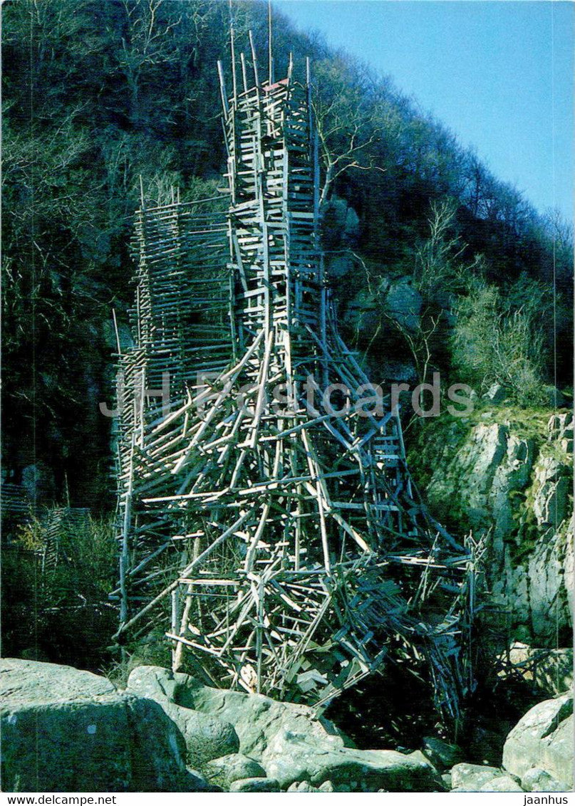 The Tower of the Winds - by Lars Vilks - Nimis - 27734 - Sweden - unus – JH  Postcards