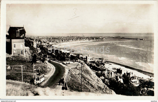 Ste Adresse - Le Havre - Vue panoramique - tram - 60 - old postcard - France - unused - JH Postcards