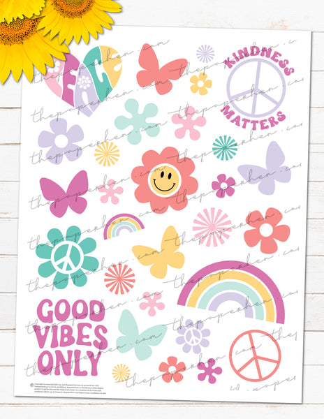 ARK Line Rainbow Sloth Sticker Erin Condren Stickers Happy Planner  Hobonichi Functional Icon Doodle Planner Sticker 