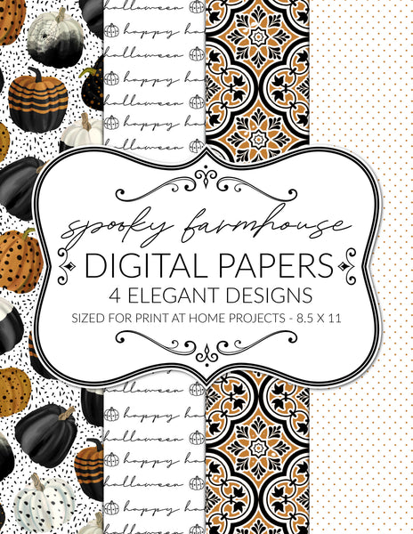 Free Printable Autumn Digital Paper! (Seamless Pattern For Scrapbooking) -  Printables and Inspirations