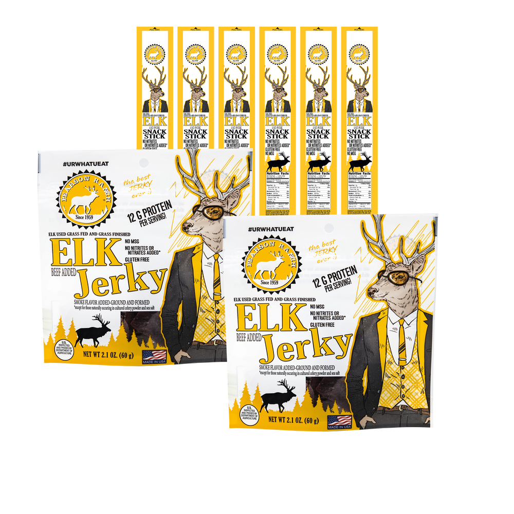 Wholesale Elk Hickory Smoked Snack Stick - 24 count caddy