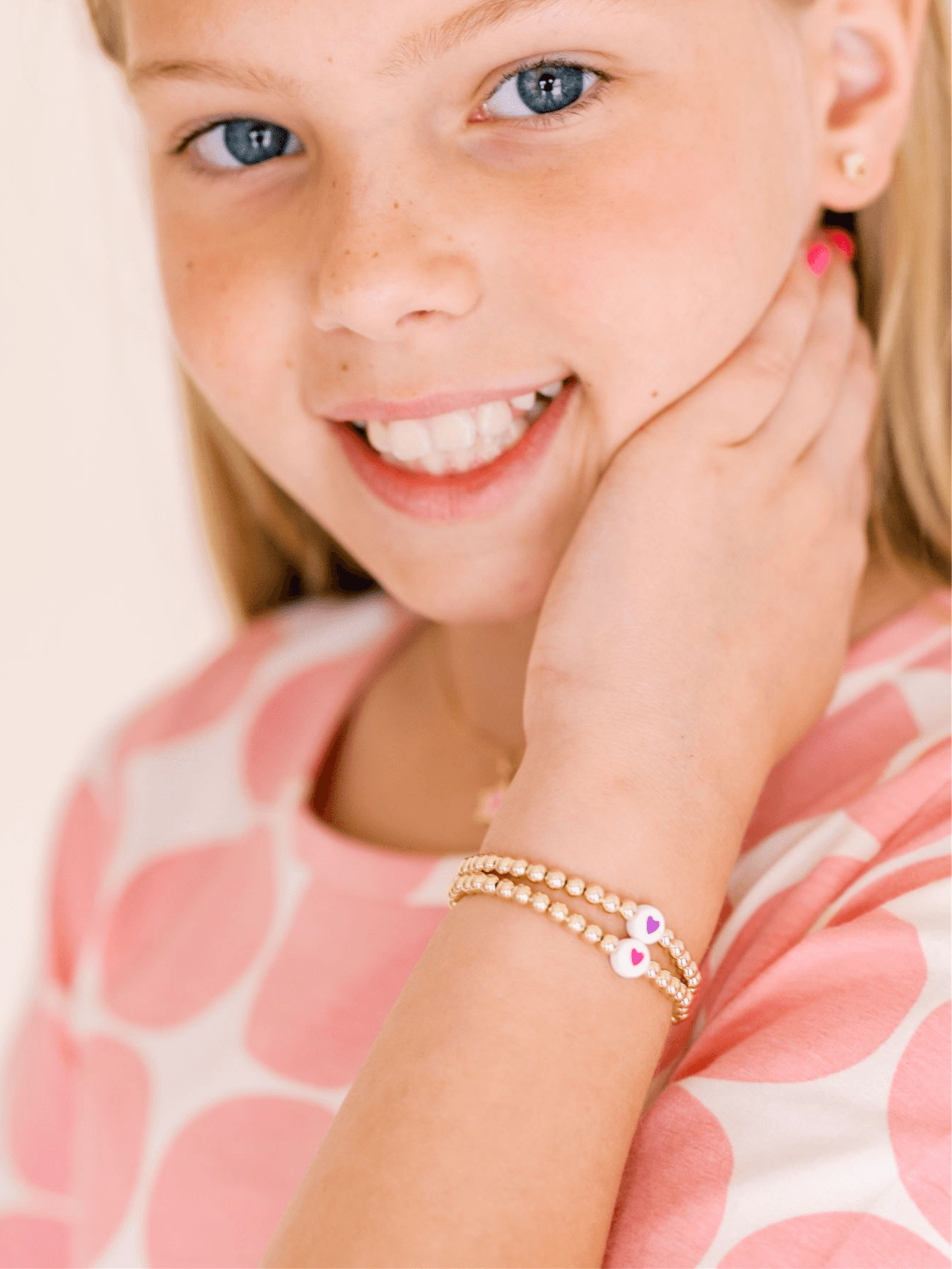 Kid Heart Stretch Bracelet