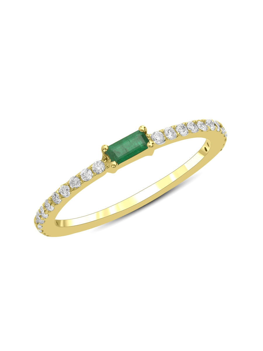 Madeline Ring Emerald 14K