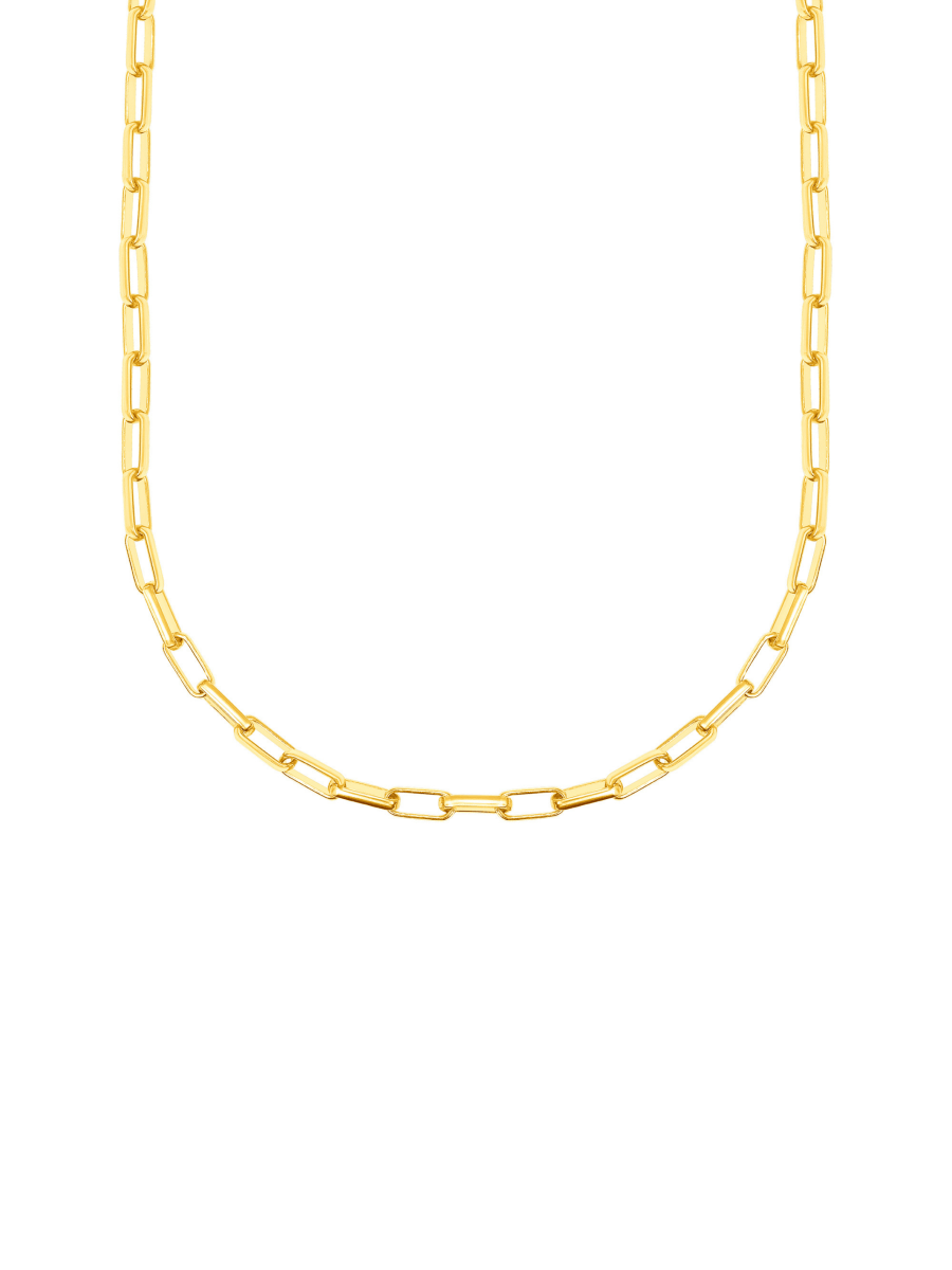 Open Box Chain Necklace