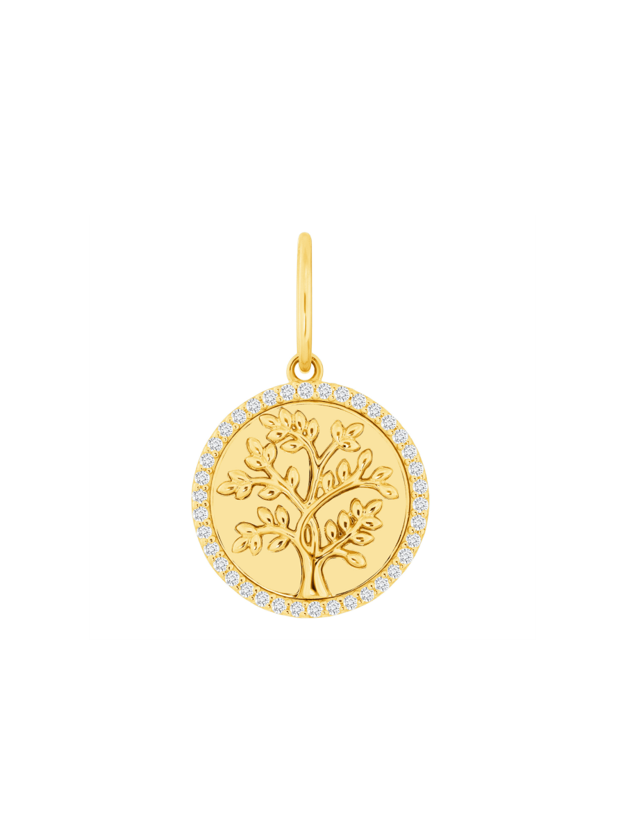 Tree of Life Charm 14K