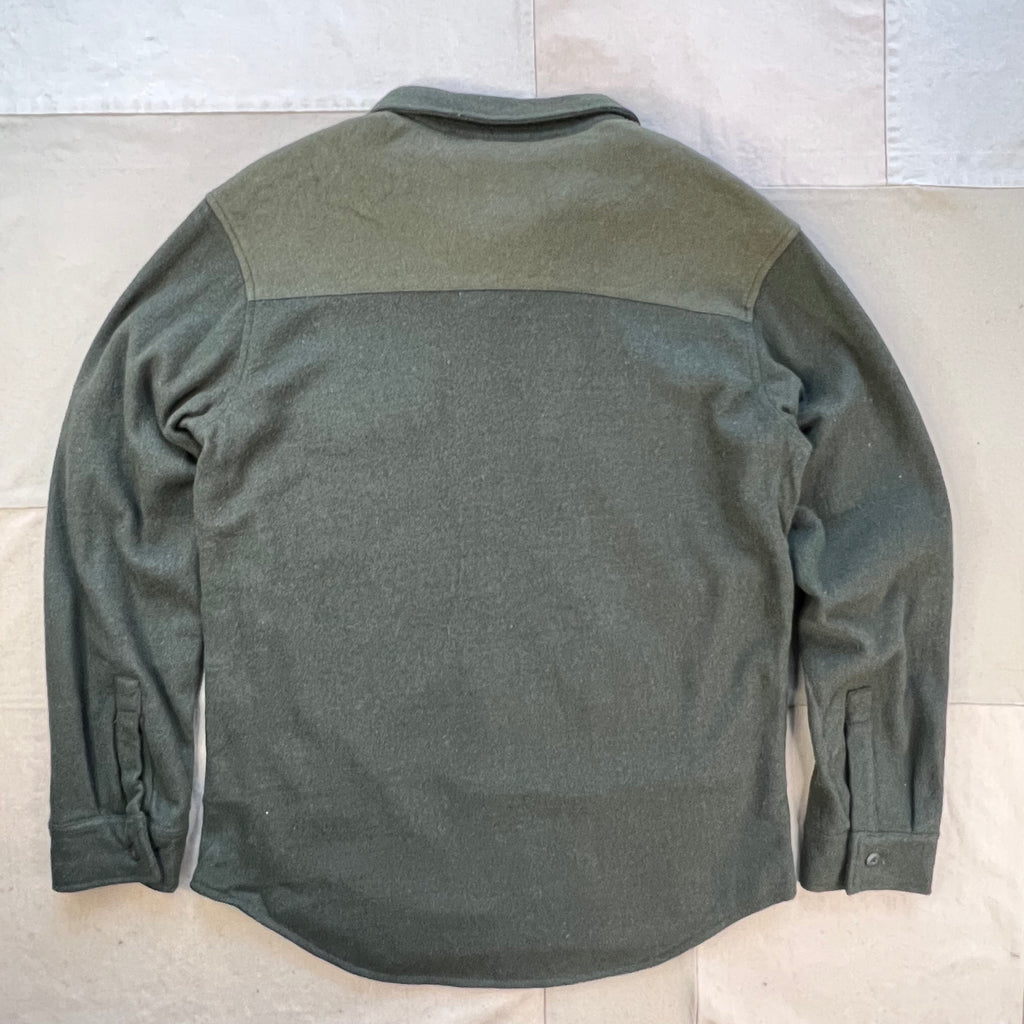 Surplus Wool Shirt Jacket, Olive – SAULT New England