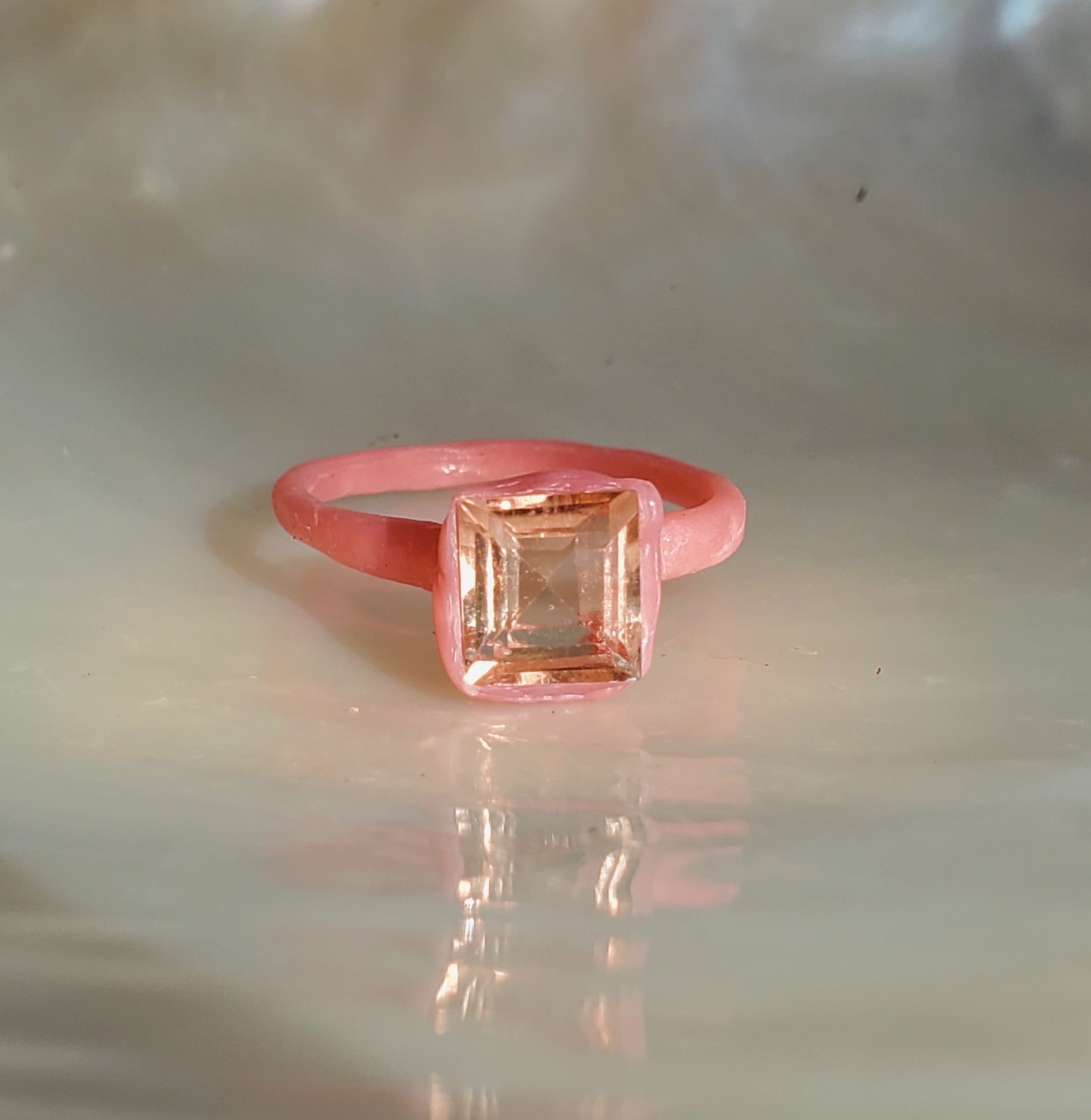Sunrise Tourmaline Empress Ring (Pre-Order)