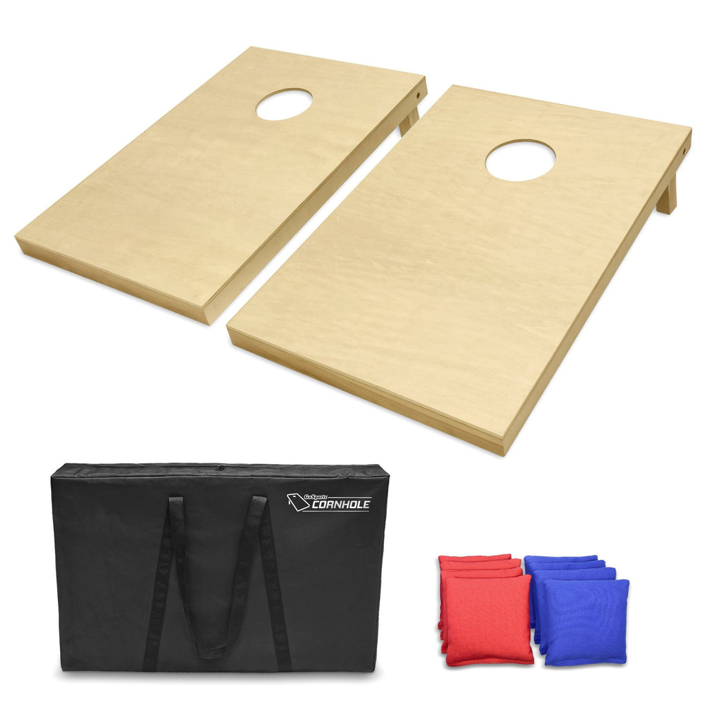 GoSports 4' x 2' Commercial Grade Cornhole Boards Set Includes Bean Bags  (Choose Your Colors) Over 100 Color Combinations