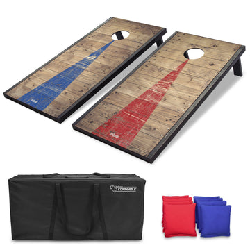 Carolina Panthers 2' x 3' BAGGO Vintage Cornhole Board Set