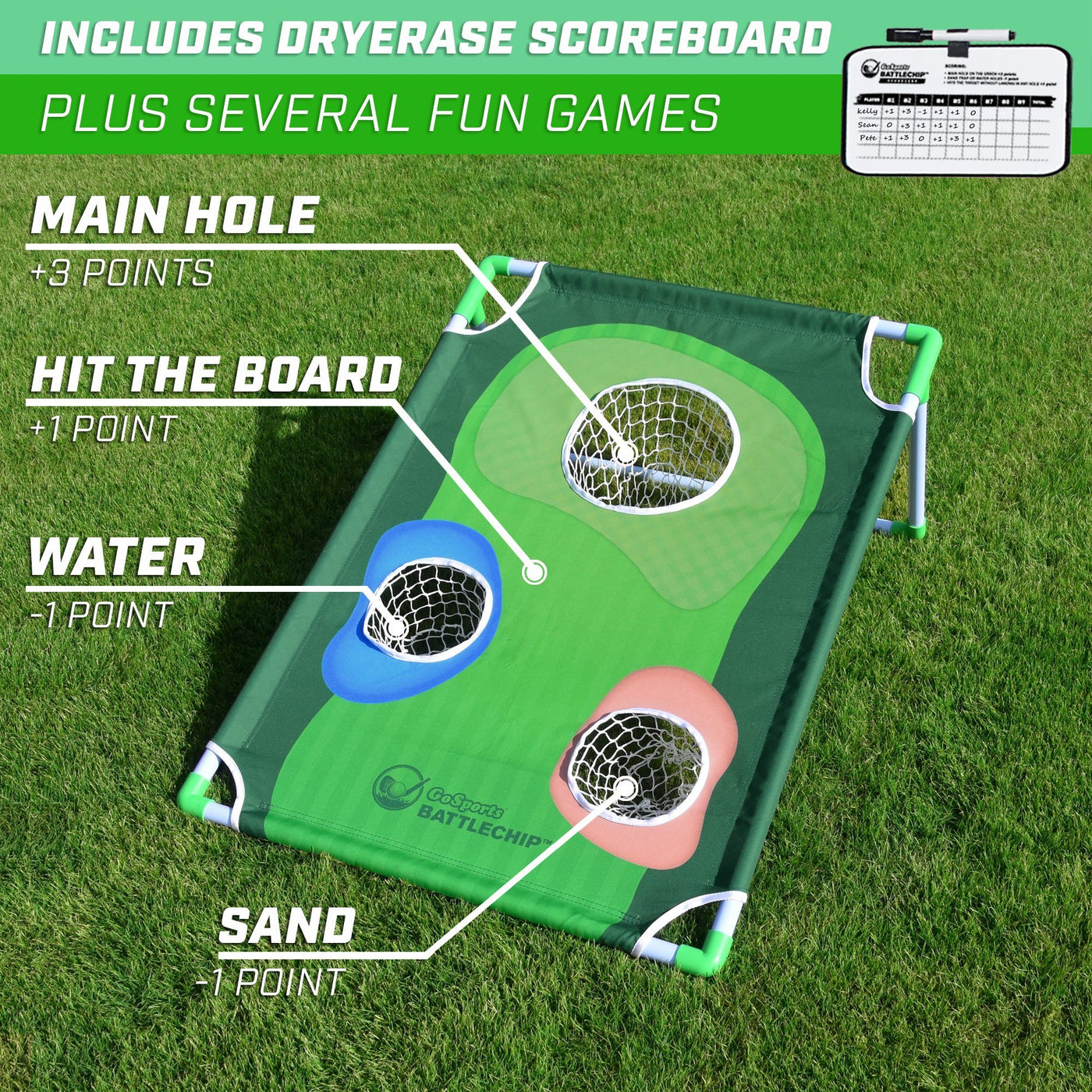 Gosports Battlechip Backyard Golf Cornhole Game Playgosportscom