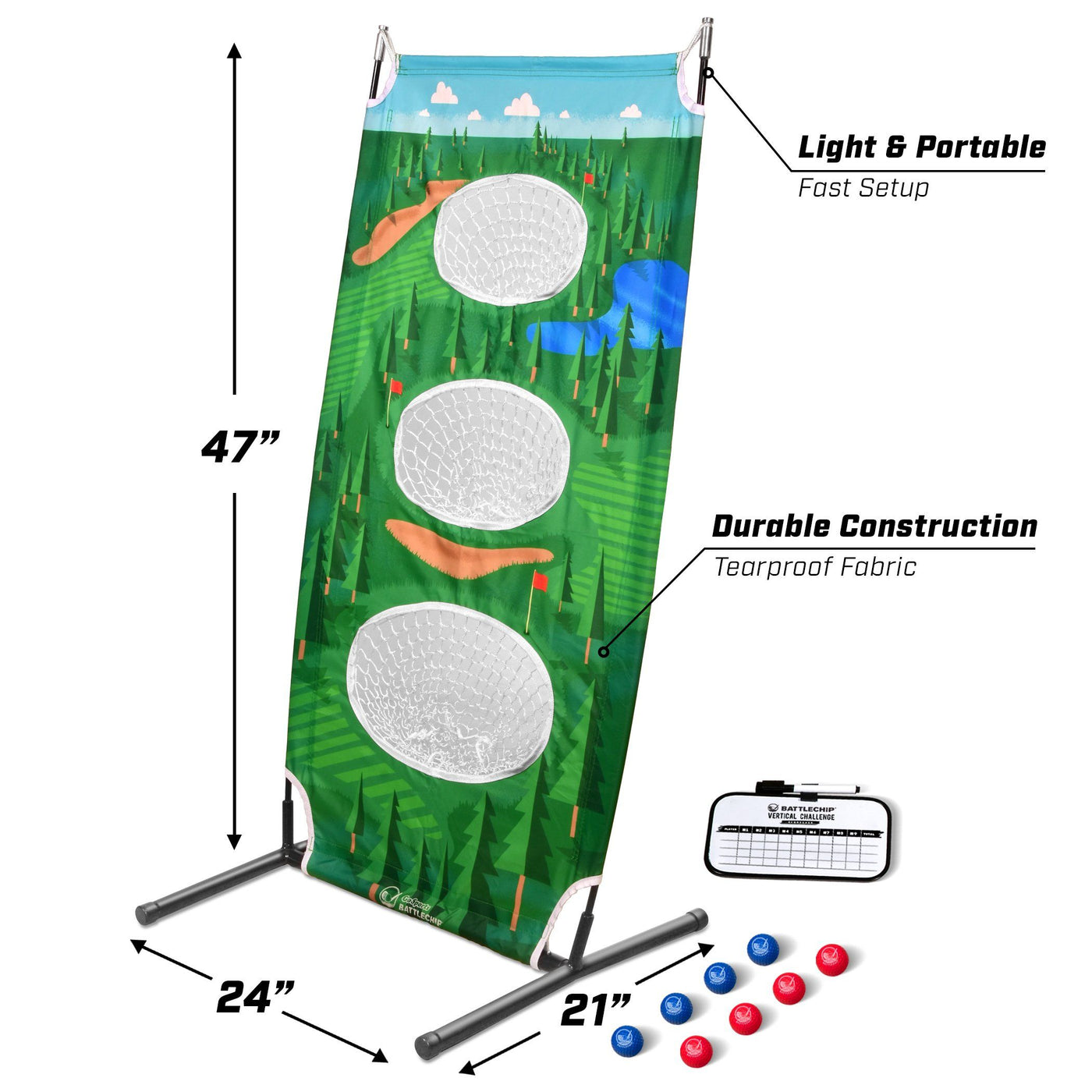 velcro golf chipping game