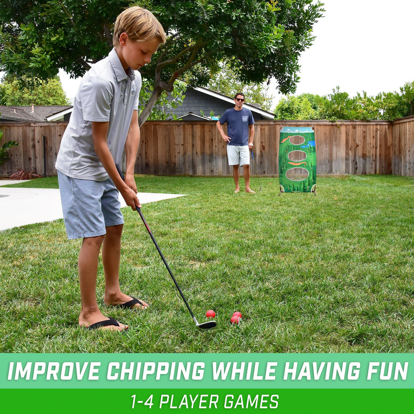 chipping game golf