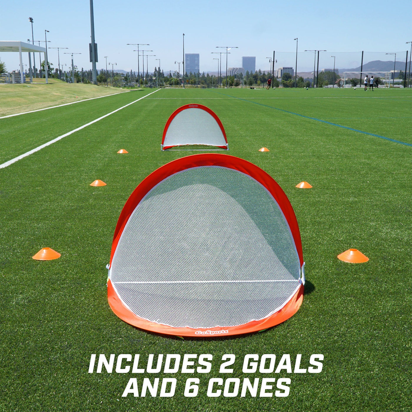 Gosports 6 Foot Portable Pop Up Soccer Goals For Backyard Playgosportscom