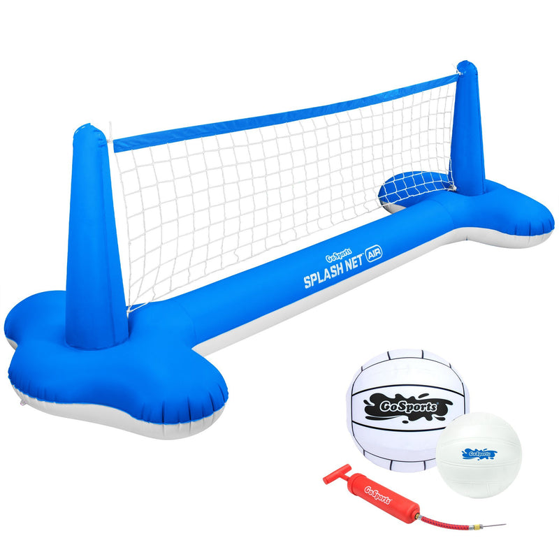 GoSports Splash Net Air, Inflatable Pool Volleyball Game – Includes Fl ...