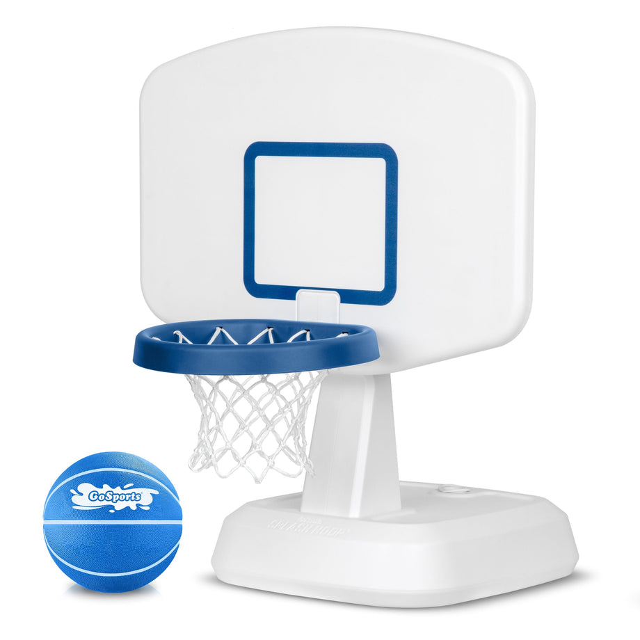 GoSports Deck-Mounted Splash Hoop ELITE Pool Basketball Game