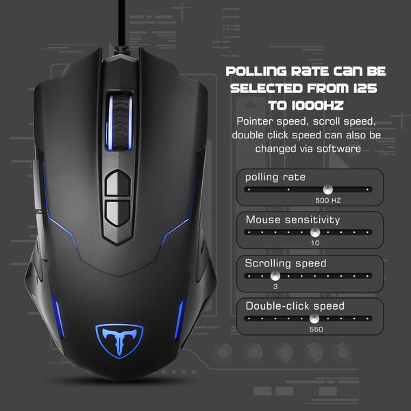 pictek gaming mouse softare