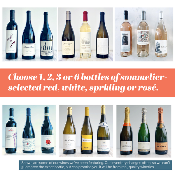 Array of wines to gift