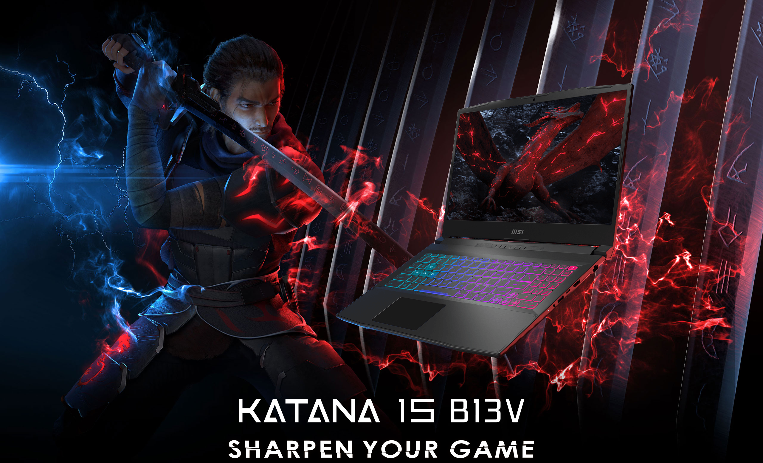 Katana 15 B13V Sharpen your game