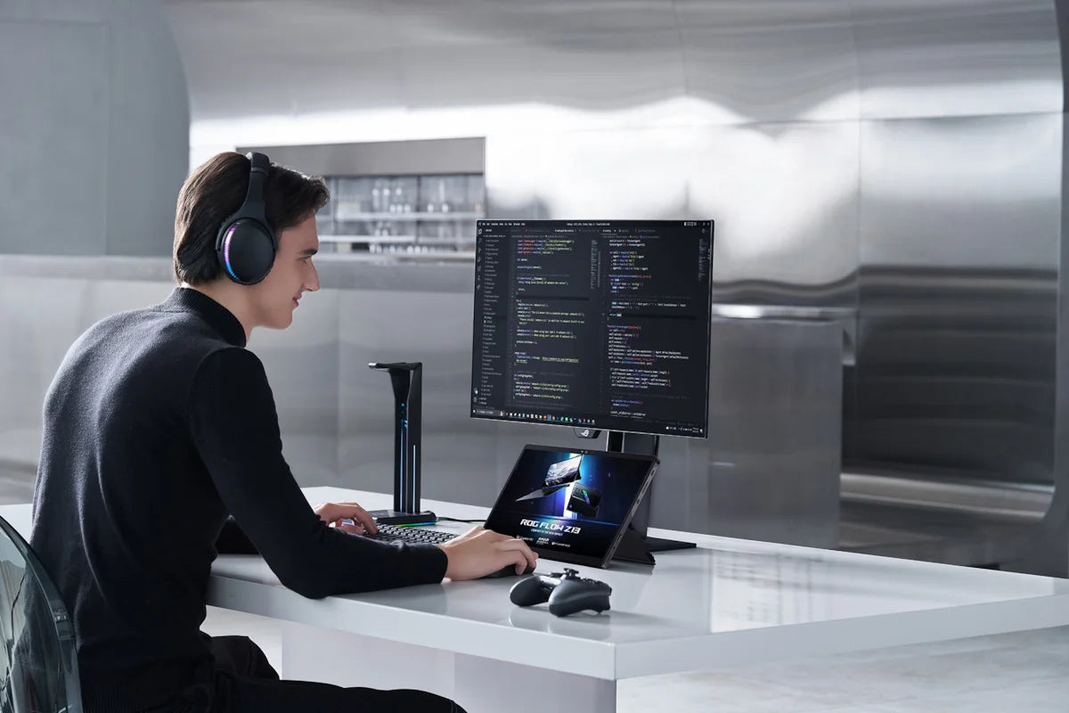 Flow Z13 studio setup