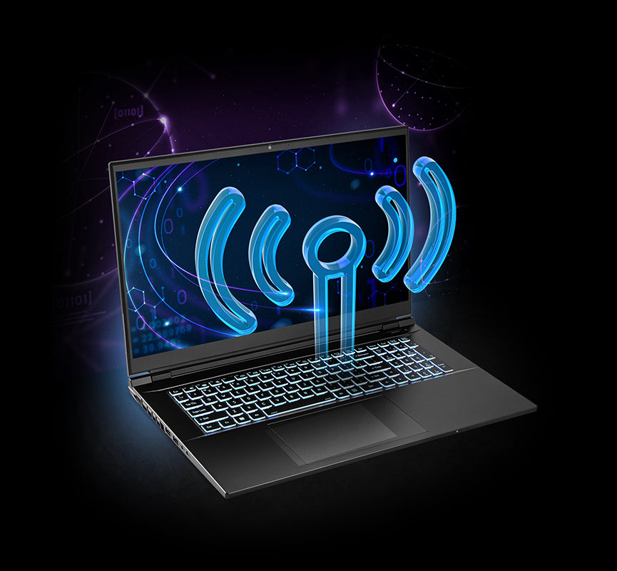 2.5 Gigabit LAN & Wi-Fi 6E Wireless Connection