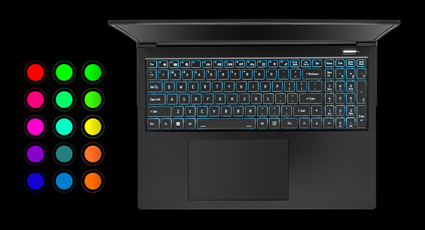 Customizable Single Color Illuminated Keyboard