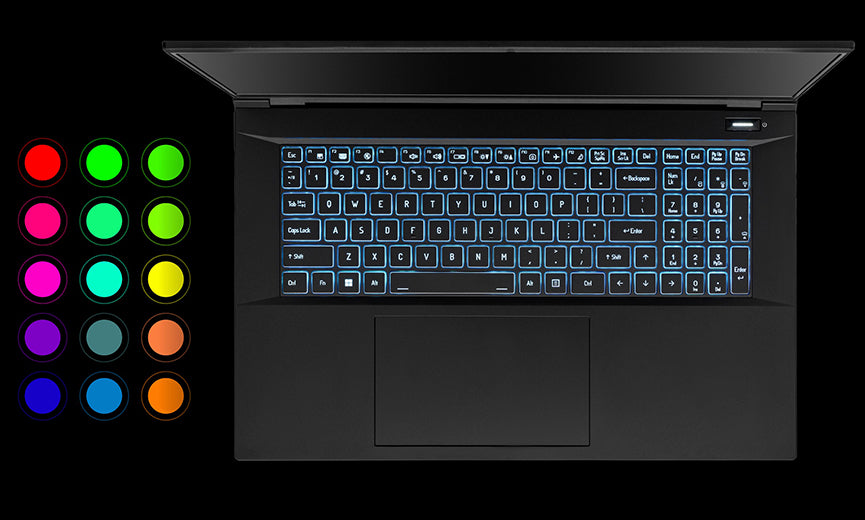 Customizable Single Color Illuminated Keyboard