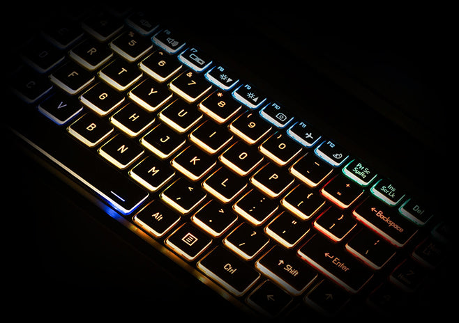 Per-Key Full-Color LED BackLit Keyboard