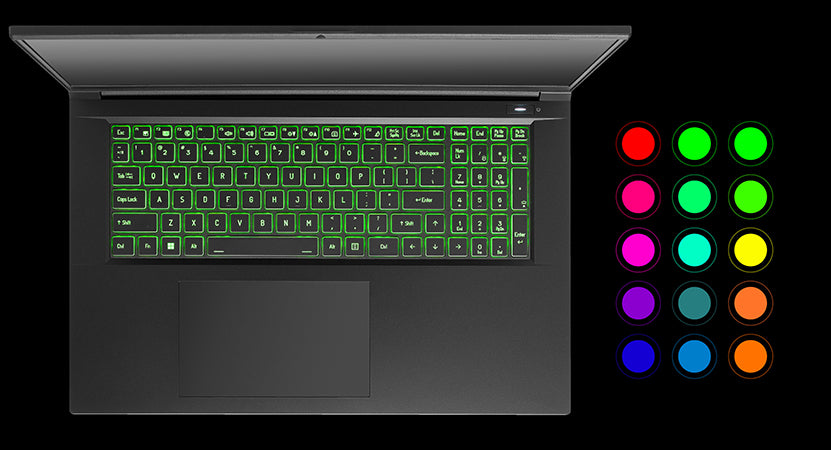Customizable Single Color Illuminated Keyboard