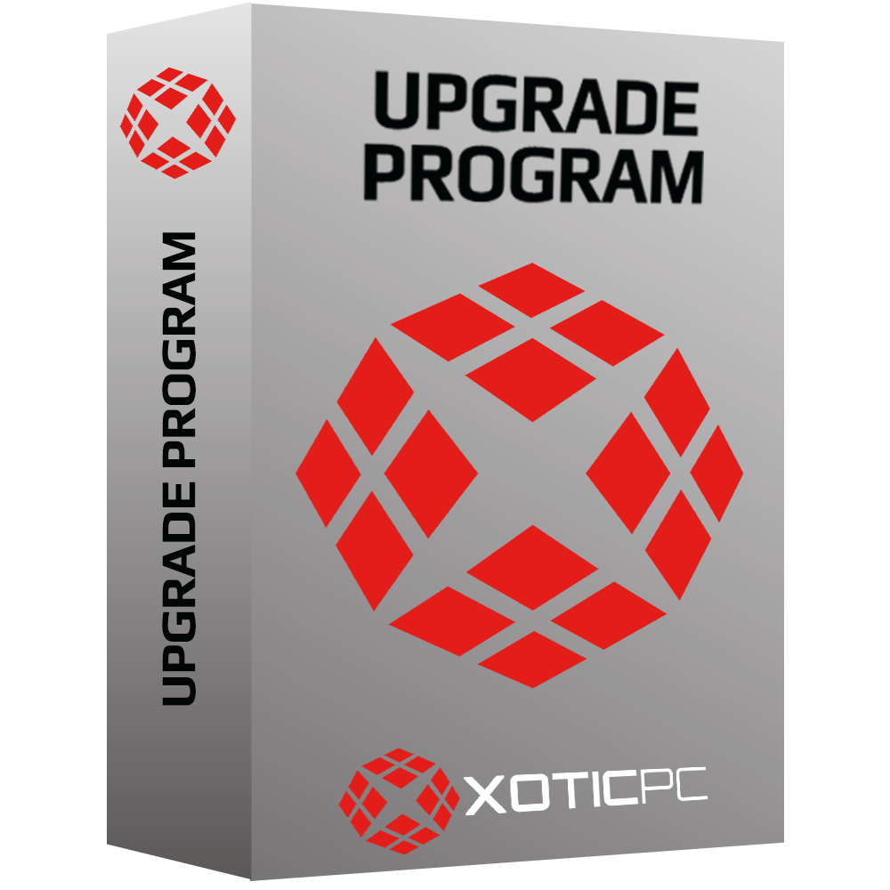 XOTIC PC Upgrade Program logo