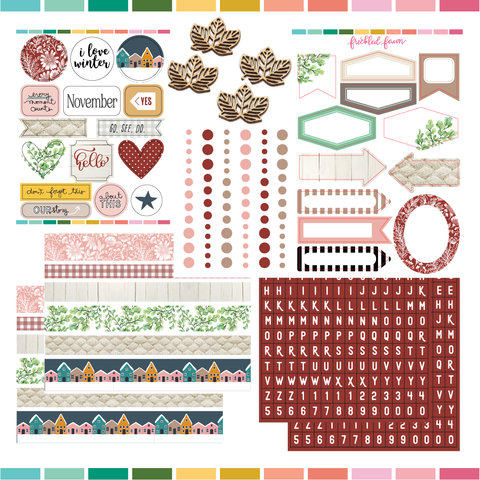 6x8 Scrapbook Papers  Love You – Freckled Fawn