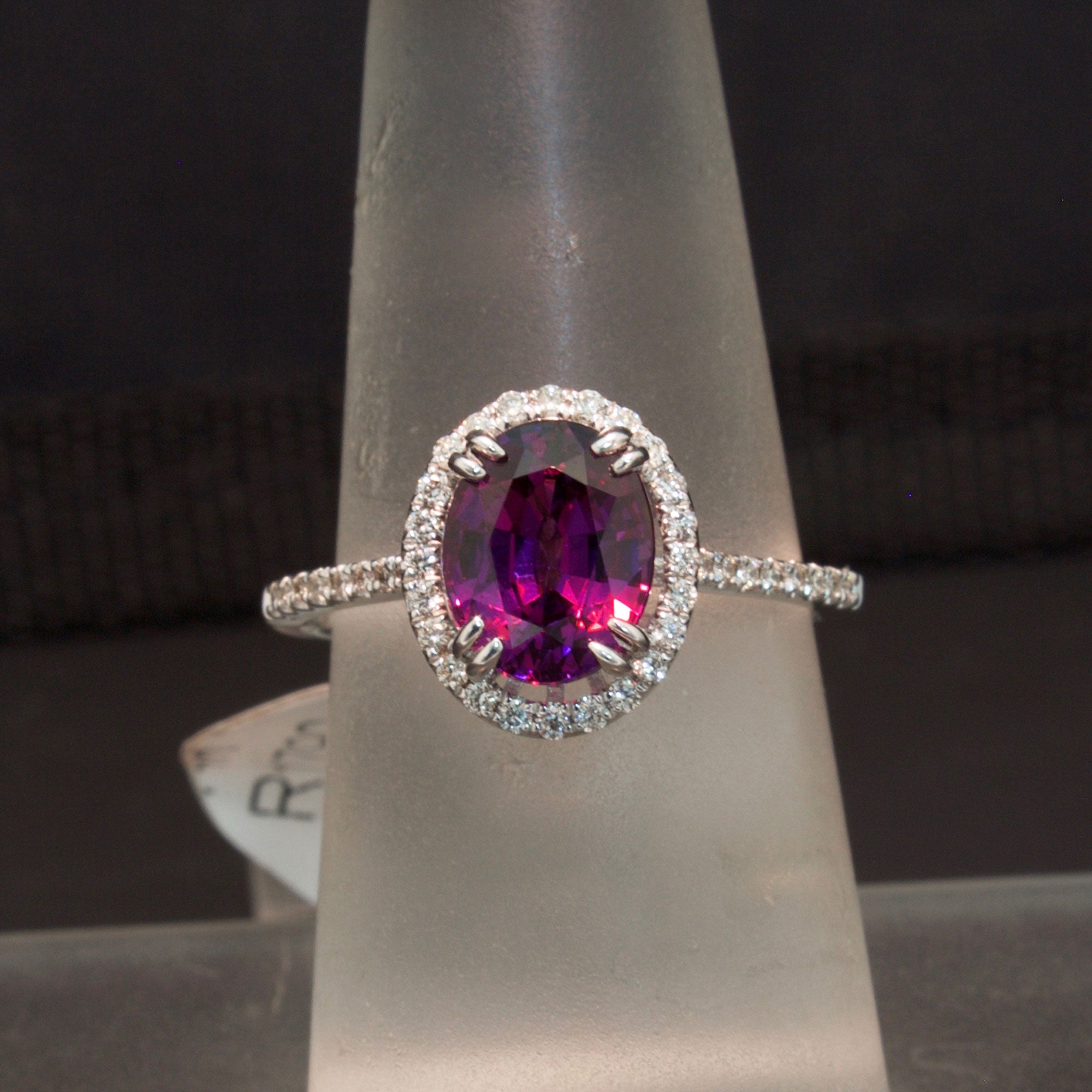 purple garnet jewelry