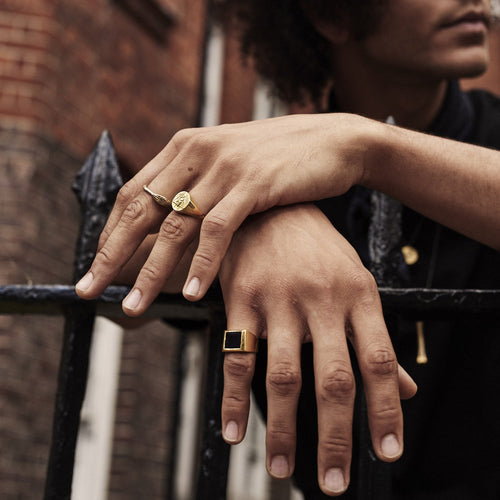 The Scarab Signet Ring Gold