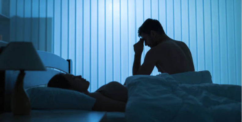Blue light affects sleep