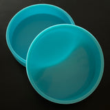 4.25” Round Silicone DEEP Coaster Mold - 4 PACK