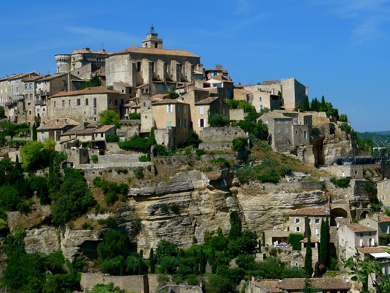 Gordes, the perfect village for a dream house, in Provence.