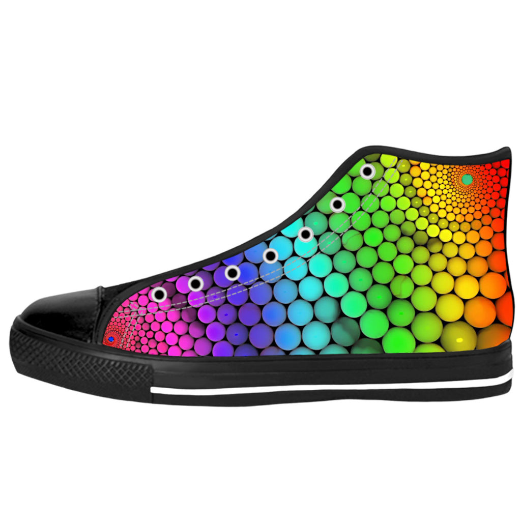 rainbow shoes