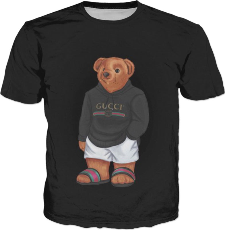 gucci bear tee