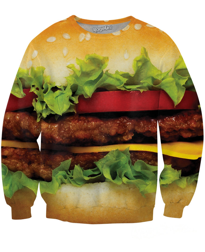 burger sweater