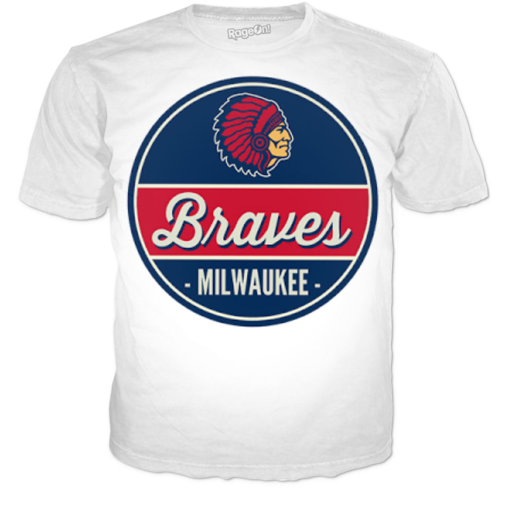 milwaukee braves shirt