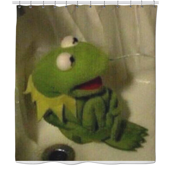 Kermit Sewer Side Shower Curtain