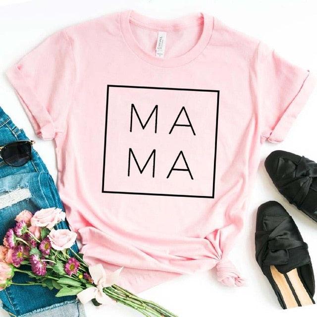 Mama Square Women Cotton T-Shirts – Clever Deals Now