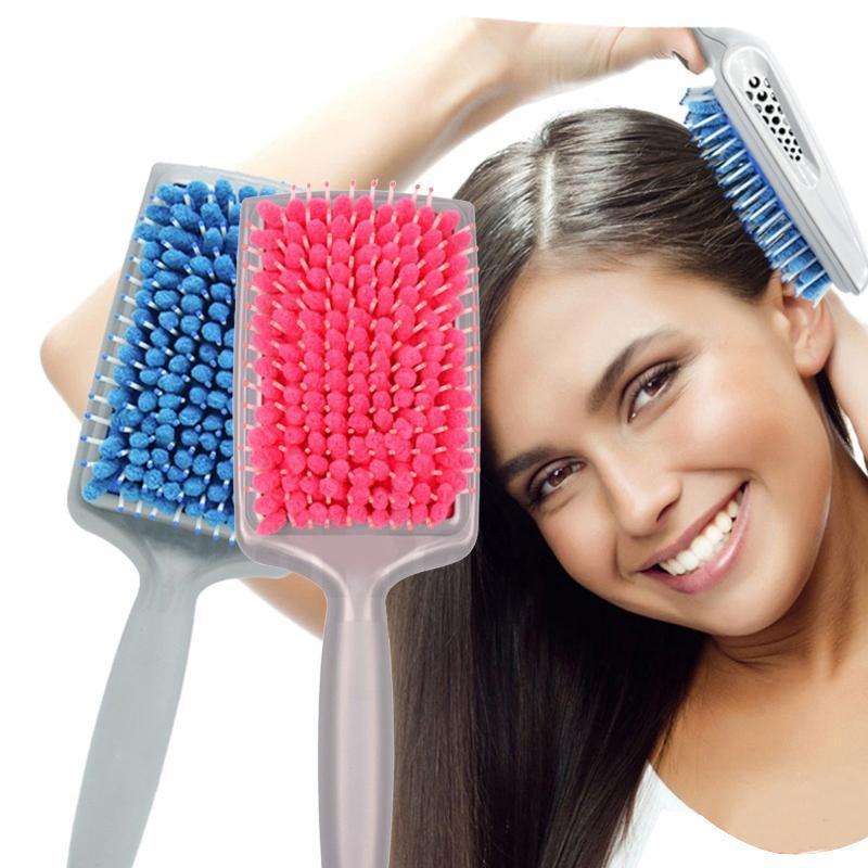 Quick-Dry Microfiber Hair Brush