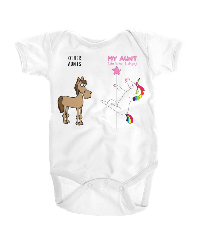 my aunt your aunt unicorn onesie