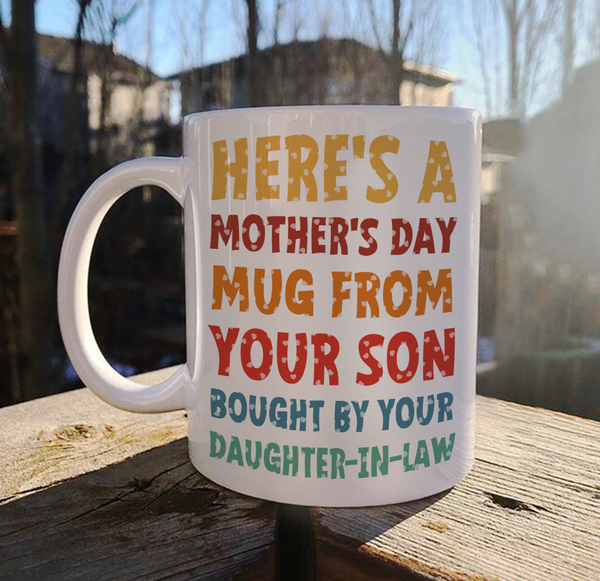 This Lady Is One Awesome Mother In Law - Funny 11oz Mothers Day Coffee Mug  for Mother In Law Women and Family – MPMugShop