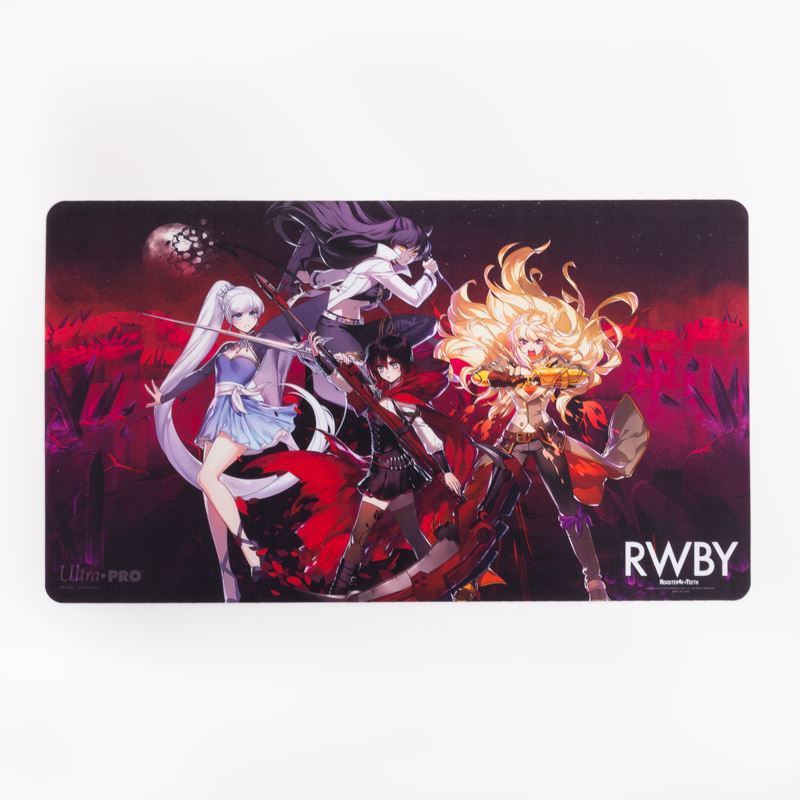 取寄商品 rwby RWBY ルビー ヴァイスシュヴァルツ プレイマット 非売品