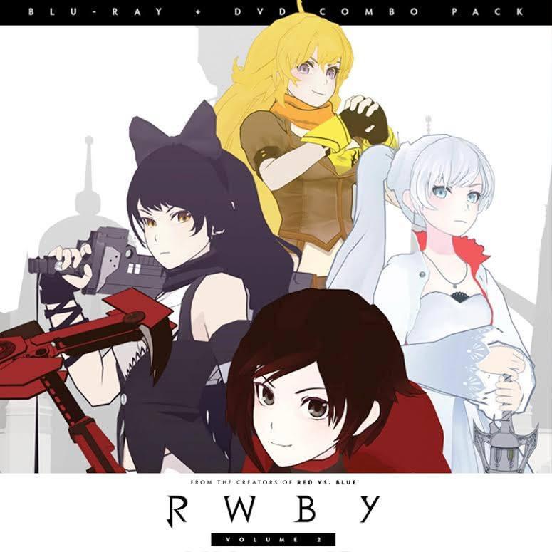 Rwby Volume 2 Blu Ray Dvd Combo Pack Rooster Teeth Store