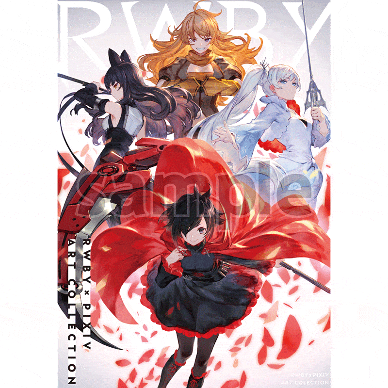 Rwby X Pixiv Art Book Rooster Teeth Store