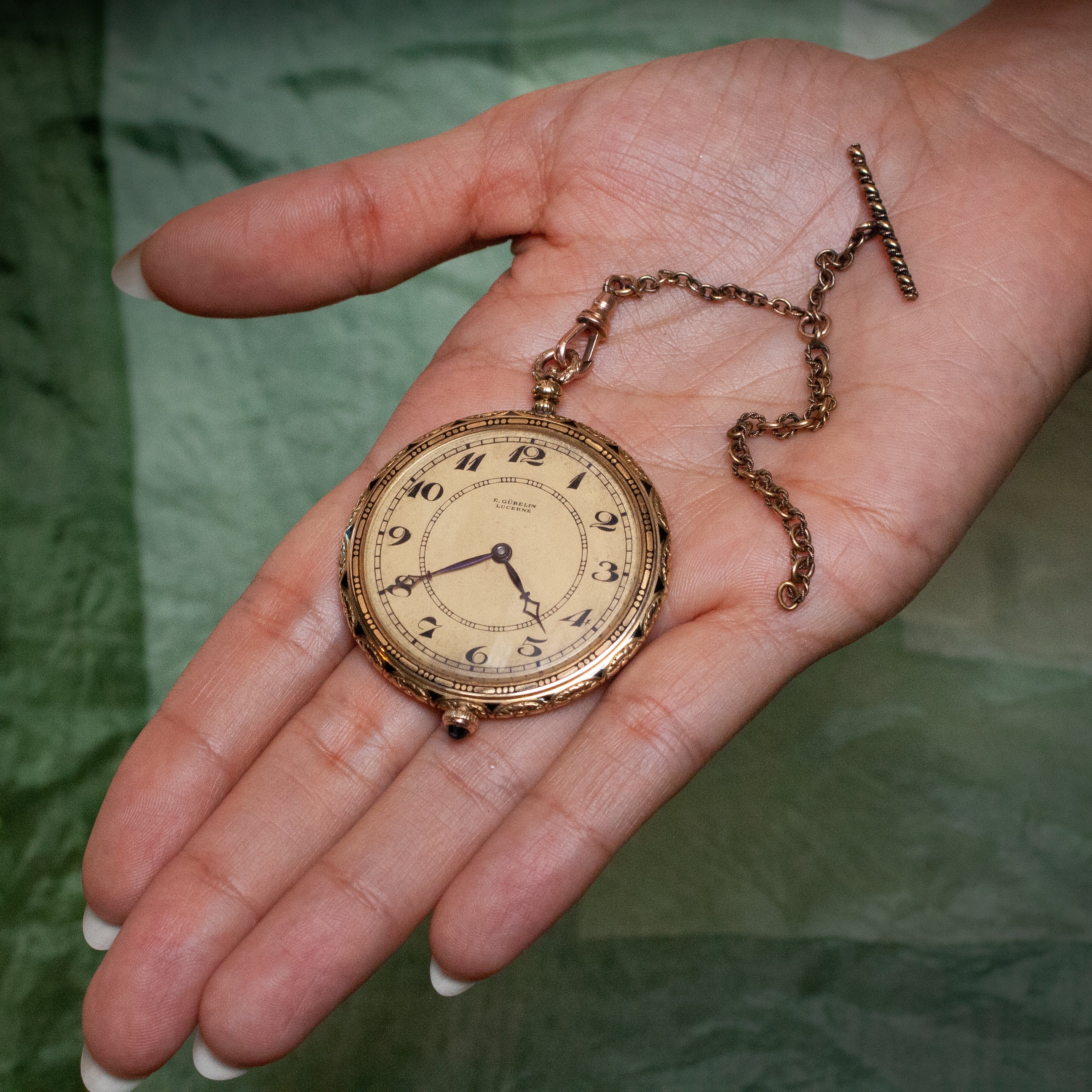 Rare E. G belin Pocket Watch c1910