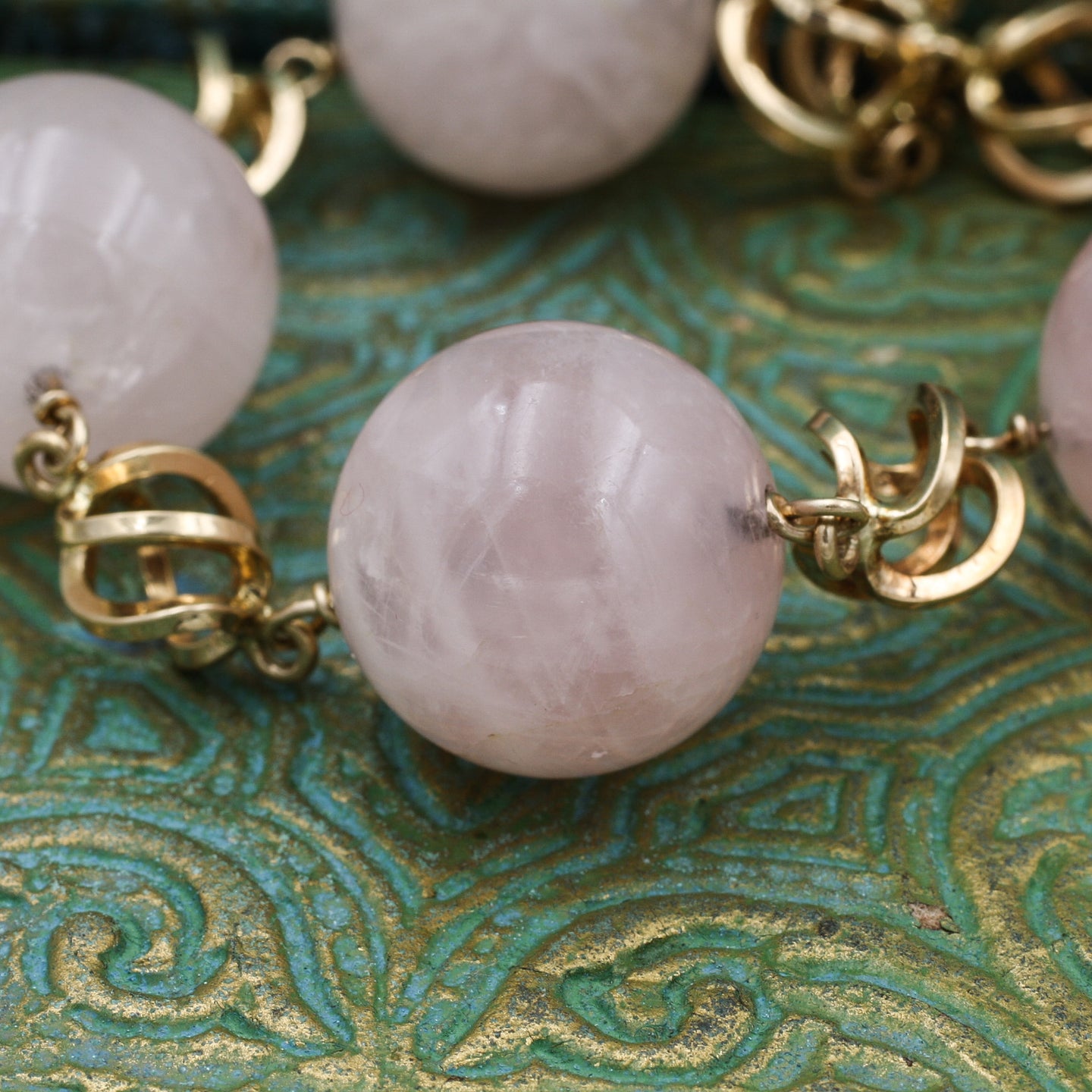 rose quartz bracelet