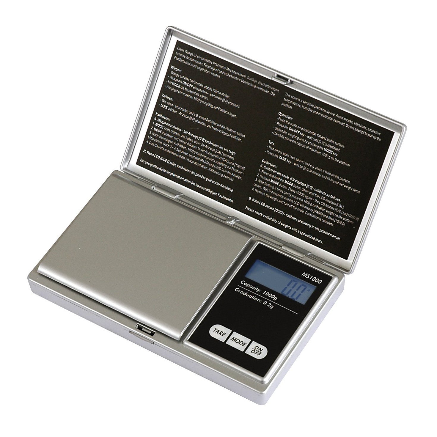 Pesola Digital Platform Scale 3000 g ± 0.2 g - BIOWEB Global